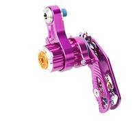 Adatto per barella MTB TANKE per serraggio DJ/pieghevole/guida alpina tenditore puleggia rullo catena(Purple)
