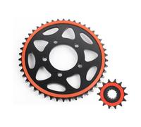Adatto Per Benelli 502C Leonocnio 500 TRK 502 TRK502 KIT PIGNONE Catena Fly Kit Ruota Pignone Denti Trasmissione Catena Motore Anteriore(Sprocket 44T 14T)