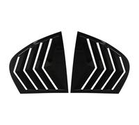 Adatto per BMW Car Styling, feritoie per lunotto posteriore, serie 5 E60 2004-2010, spoiler triangolare, bodykit Side Window Scoop Feritoie(Gloss Black)