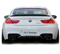 Adatto Per BMW Coupe Cabrio Slim Spoiler Posteriore Alettone Lip Lip Nera