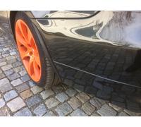 Adatto Per BMW E82 E81 E88 2Pz Allargamento Passaruota CARBON Tipo Parafango