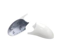 Adatto per BMW E90 E91 E92 E93 E81 E87 E82 E88 3 1 2X Copri specchietto retrovisore Bianco di Ricambio Calotte Ricambio specchietti Esterni(A)