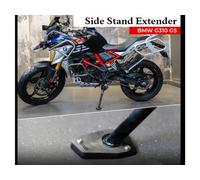 Adatto Per BMW G310 GS Estensore Di Base Per Cavalletto Laterale Nero E Argento
