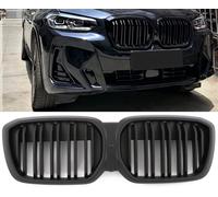 ADATTO PER BMW iX3 G08 LCI GRIGLIA SPORTIVA DOPPIA SPIRALE GRIGLIA NERO OPACO