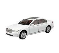 Adatto Per BMW Serie 7 760 LI 1:24 Modello Di Auto In Metallo Pressofuso Regalo Da Collezione(White)