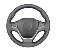 Adatto per BMW X4 F26 2014-2018, coprivolante per auto cucito a mano, coprivolante traspirante, accessori per volante