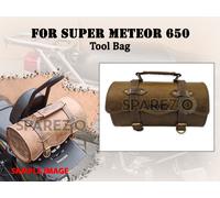 Adatto per borsa attrezzi Royal Enfield Super Meteor 650 marrone chiaro