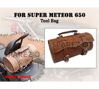 Adatto per borsa attrezzi Royal Enfield Super Meteor 650 marrone chiaro