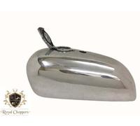 ADATTO PER BSA A65 SPITFIRE HORNET SERBATOIO CARBURANTE IN ALLUMINIO DA 2 GAL...