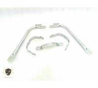 Adatto per BSA A7 A10 Superrocket Goldstar Supporti parafango posteriori cromati
