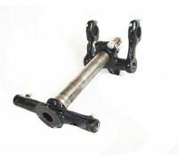 BSA M20 M21 Forcella Springer Girder Montaggio Manubrio Nero GEC