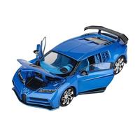 Adatto Per Bugatti Centodieci 1:32 Modello In Lega Pressofusa Con Suono E Luce Decorazione Regalo(Blue)