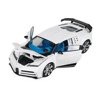 Adatto Per Bugatti Centodieci 1:32 Modello In Lega Pressofusa Con Suono E Luce Decorazione Regalo(White)