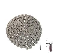 Adatto per catena da bicicletta ZUKKA Half Link BMX 1/2 x 1/8 pollici 5000 Pond Force Pull 1 velocità tenditore puleggia rullo catena(Links with Tools)