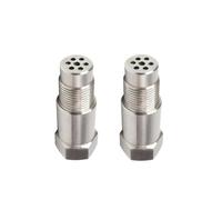 Adatto per Catlike sensore di ossigeno Sensore 02 convertitore catalitico universale M18 * 1.5 in sensore di ossigeno(2pcs)