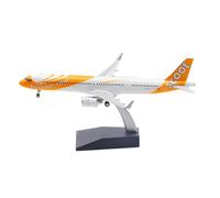 Adatto Per Compagnia Aerea Singapore Flyscoot A321NEO 9V-NCA Modello Di Aeroplano In Lega Pressofusa Giocattolo 1 200 Set da gioco per hobby in miniatura
