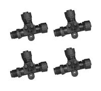 Adatto per connettore NMEA 2000 T a 3 porte, kit di avviamento impermeabile con dado in plastica-si