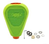 Adatto per Daiwa Drt Cq200 Tatula 300 così come per Antares per Exsence per Stradic modificato tamburo bobina EVA manopole set tonalità rossa (oro verde)