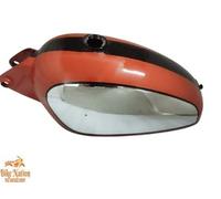 Adatto per Ducati 350CC Scrambler serbatoio benzina cromato, arancione e...