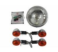 Adatto per fari Royal Enfield Classic 350 500 con kit indicatori anteriori e ...