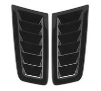 Adatto per Focus RS MK2 Style 2 pezzi prese d'aria universali cofano motore parti esterne auto Copertura Presa Aria(Black)