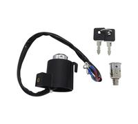 Adatto per Harley Davidson XR1200 XR1200X XL1200X XL883 XL883C XL883HUG XL883L Interruttore di accensione a Gas combustibile con Chiave