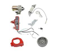 Adatto Per HFITS GX160 GX200 E ALTRI Motori A 4 Tempi Da 2~3KW 5.5HP 6.5HP Kit Motore Avviamento Elettrico Con Accensione A Volano Motorino Avviamento