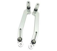 Adatto per HONDA Forza 750 2021 Accessori per moto 2021 Regolatori per parabrezza Supporto per parabrezza CNC per moto(Green)