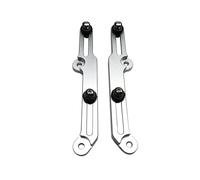 Adatto per HONDA NC 750X NC 750X NC750 X 2016-2019 Regolatori parabrezza NC750X Flusso d'aria Parabrezza regolabile Vento(Dark Brown a)