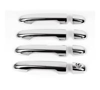 adatto per Hyundai per Brio per Avega 2006 2007 2008 2009 2010 Auto Esterno Maniglia Della Porta Copertura con Buco della Serratura Cromato Modanatura Trim Car Handle Shell Trim