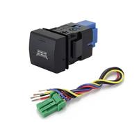 Adatto per il 2018 2019 All In One Switch 1PC per la parte anteriore dopo la luce di nebbia Radar Spotlight Controllo audio del portellone posteriore Leva indicatore(Spotlight)