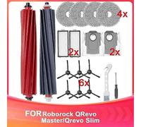 Adatto per il kit di accessori Roborock Qrevo con spazzola principale e spazzole laterali xi