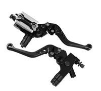Adatto per il kit frizione freno idraulico per moto caratterizzato da un design sofisticato con leva dal design ergonomico Frizione(Black)