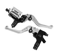 Adatto per il kit frizione freno idraulico per moto caratterizzato da un design sofisticato con leva dal design ergonomico Frizione(Silver)