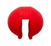 Adatto per Insta 360 X5 Custodia impermeabile invisibile Copertura in silicone Copertura protettiva in silicone Protezione per lenti (Rosso)