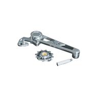 Adatto per kit di conversione a 9 velocità per bici pieghevole Brompton - Include deragliatore posteriore tenditore puleggia rullo catena(BLEU CIEL)