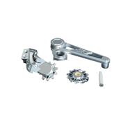Adatto per kit di conversione a 9 velocità per bici pieghevole Brompton - Include deragliatore posteriore tenditore puleggia rullo catena(Rouge)