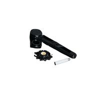 Adatto per kit di conversione a 9 velocità per bici pieghevole Brompton - Include deragliatore posteriore tenditore puleggia rullo catena(Gris foncé)
