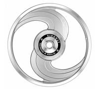 Adatto per kit ruote in lega a 2 razze tipo 2 Royal Enfield, 19""-18"", batte...