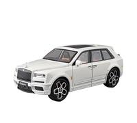 Adatto Per La Collezione Di Modelli In Lega Pressofusa Rolls-Royce SUV Cullinan 1:20 Simulazione Decorativa(White)