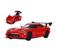 Adatto Per La Collezione Di Modelli Pressofusi Dodge Viper ACR SRT 1/32 Simulazione Di Suoni E Luci Decorazioni(Red)