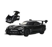 Adatto Per La Collezione Di Modelli Pressofusi Dodge Viper ACR SRT 1/32 Simulazione Di Suoni E Luci Decorazioni(Black)