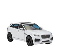 Adatto Per La Decorazione Della Collezione Di Modelli Di Auto Pressofuse Jaguar F-PACE SUV In Scala 1:24(White)
