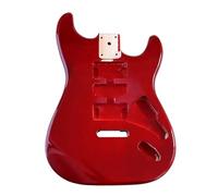 Adatto Per La Modifica Del Corpo Della Chitarra Elettrica ST Accessori Per Strumenti Fai-da-te Corpo E Canna Semilavorati In Pioppo Rosso