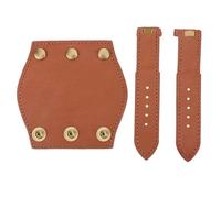 Adatto per la scatola per pranzo Stanley da 9,4L trasformata in una elegante custodia da caffè con manico in pelle, guanti in pelle antiscivolo e resistente all'usura, custodia in vera