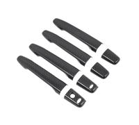 Adatto per Lancer per Evolution X EVO 2008-2017, modanatura per maniglia esterna dell'auto (Smart Hole in fibra di carbonio) (Smart Hole in fibra di carbonio)