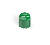 Adatto per Land Range Rover Sports Discovery 4. Pulsante di avviamento e arresto del motore. Pulsante di avviamento con una chiave.(Green)