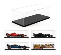 Adatto per LEGO Technic F1 Ferrari SF-24 42207, Oracle Red Bull Racing RB20 42206, McLaren 42141, Mercedes-AMG F1 W14 E 42171, Friends Appartement Monica 10292 scatola di visualizzazione antipolvere.