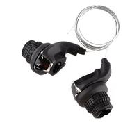 Adatto per leve del cambio per bici MTB RevoShift RS35 Twist Grip 7 velocità