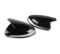 Adatto per Mercedes Adatto per Benz Classe C GLC SE W205 X253 W222 W213 W238 Calotte copri specchietto retrovisore laterale di ricambio in carbonio nero.(Black-2)